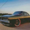 Black 69 Charger Diamond Painting