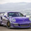 Black And Purple Porsche Diamond Painting