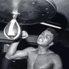 Black And White Muhammad Ali Diamond Painting