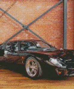Black Ford GT 40 Diamond Painting