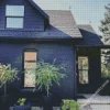 Black House Diamond Painting