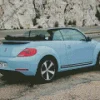 Blue Convertible Beetle Diamond Painting