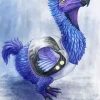 Blue Dodo Bird Diamond Painting