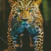 Blue Eyed Leopard Diamond Painting