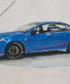 Blue Ford Falcon Diamond Painting
