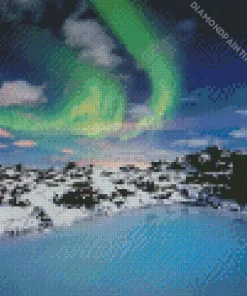Blue Lagoon Iceland Diamond Painting