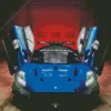 Blue Maserati Mc20 Diamond Painting