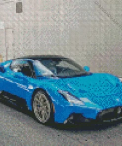 Blue Mc20 Diamond Painting