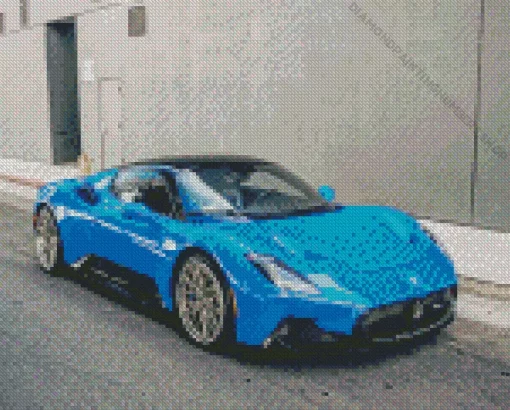 Blue Mc20 Diamond Painting