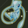 Blue Mew Pokemon Diamond Painting