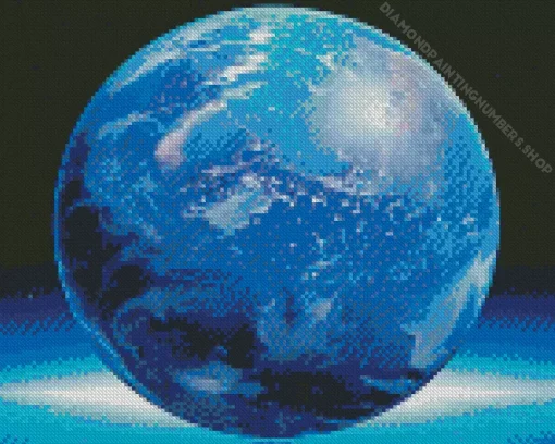 Blue Planet Diamond Painting