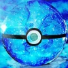 Blue Pokeball Diamond Painting