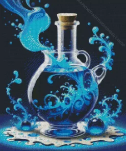 Blue Potion Diamond Painting