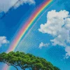 Blue Sky Rainbow Diamond Painting