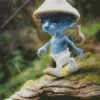 Blue Smurf Cat Diamond Painting