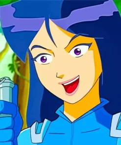 Blue Totally Spies Diamond Painting