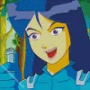 Blue Totally Spies Diamond Painting