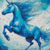 Blue Unicorn Art Diamond Painting