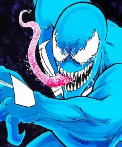 Blue Venom Diamond Painting