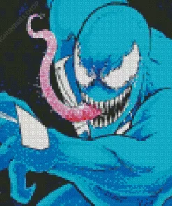 Blue Venom Diamond Painting