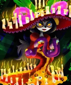 Book Of Life La Muerte Diamond Painting