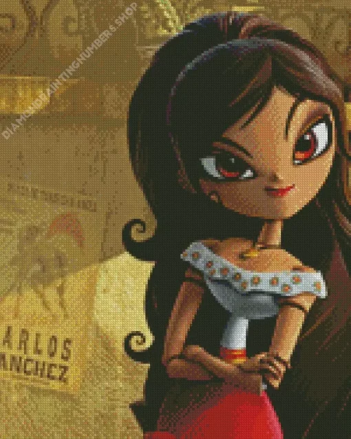 Book Of Life Maria Diamond Painting
