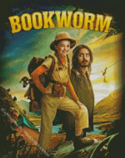 Bookworm Movie Diamond Painting