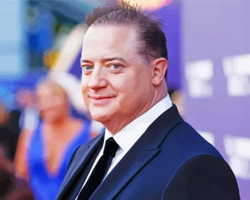 Brendan Fraser Diamond Painting