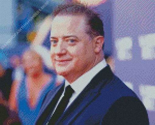 Brendan Fraser Diamond Painting