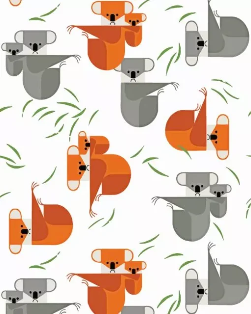 Charley Harper Koala Diamond Painting