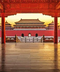 China Forbidden City Diamond Painting