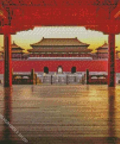 China Forbidden City Diamond Painting