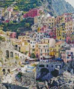 Cinque Terre Italy Diamond Painting