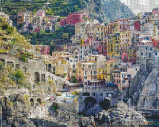 Cinque Terre Italy Diamond Painting