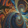 Colorful Fractal Diamond Painting