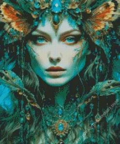 Cool Forest Queen Art Diamond Painting