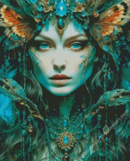 Cool Forest Queen Art Diamond Painting