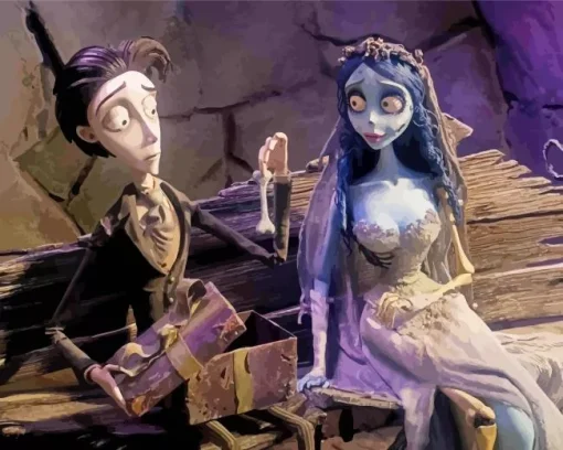 Corpse Bride Diamond Painting