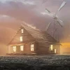 Courage the Cowardly Dog House Diamond Painting