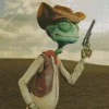 Cowboy Rango Diamond Painting