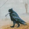 Crow Wearing Boots Diamond Painting