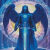 Dark Guardian Angel Diamond Painting