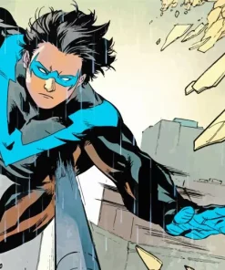 Dick Grayson Nightwing Diamond Painting