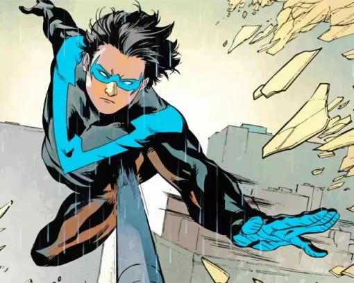 Dick Grayson Nightwing Diamond Painting
