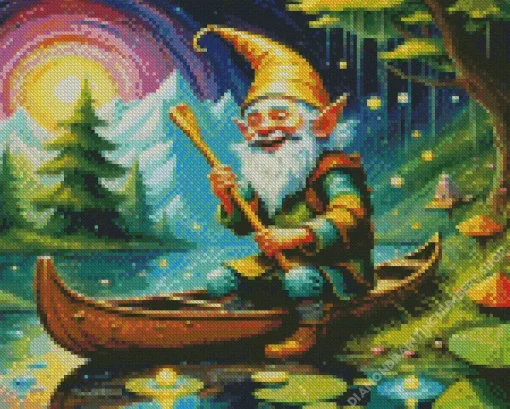 Elf Gnome Art Diamond Painting