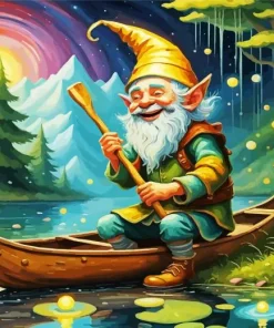 Elf Gnome Art Diamond Painting