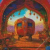 Fantasy Gypsy Caravan Diamond Painting