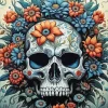 Flowered Skull Art Diamond Painting