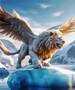Griffin Lion Diamond Painting