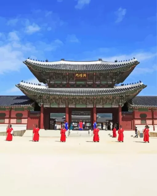 Gyeongbokgung Palace Diamond Painting